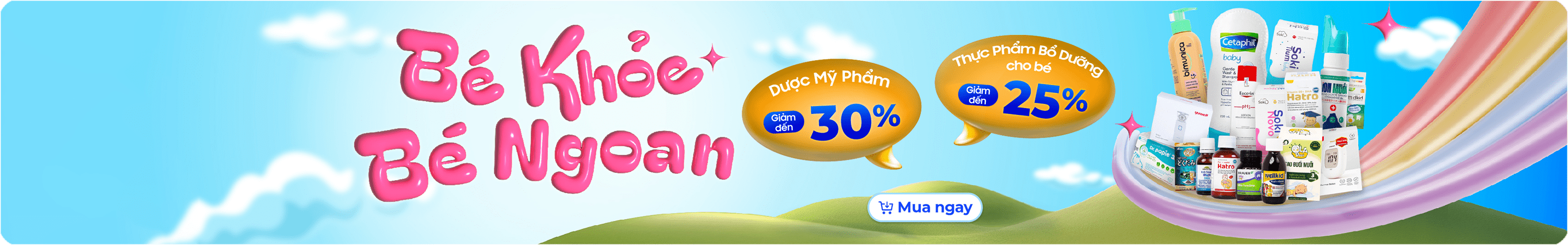 Banner mẹ và bé