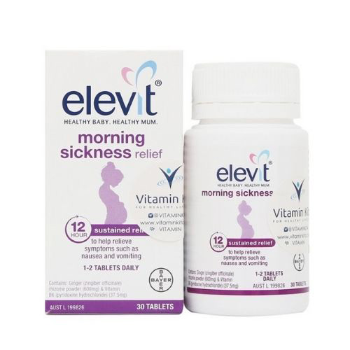 Bayer Elevit Sickness giảm triệu chứng ốm nghén 30 viên