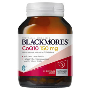Viên uống hỗ trợ sức khỏe tim mạch Blackmore Coq10 150mg