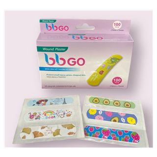 Băng cá nhân bbgo kid hộp 100 miếng