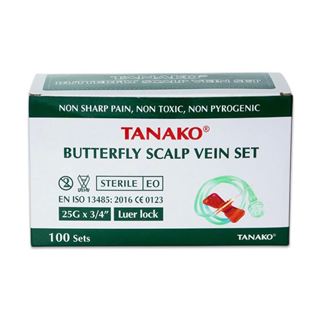 Bộ kim cánh bướm TANAKO (loại 25Gx 3/4')