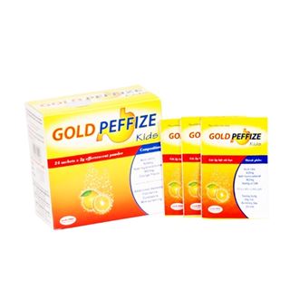Gold Peffize Kids Hộp/24 Gói x 2g Sủi Bọt