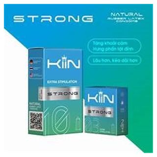 Bao cao su KIIN Strong hộp 10 cái