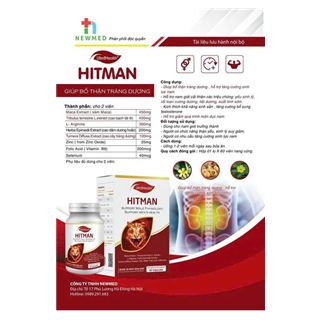 Thực phẩm bảo vệ sức khỏe ULTRA HEALTH HITMAN ( 60 viên/hộp)