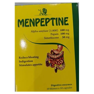 MENPEPTINE ENZYME(Hộp/100v)