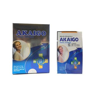 Miếng dán say tàu xe Akaigo
