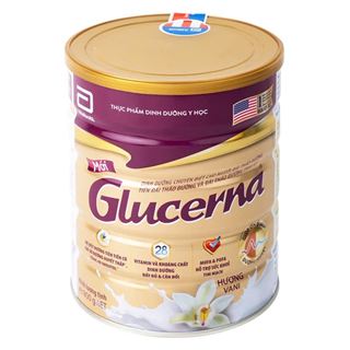 GL04VM - Thực phẩm dinh dưỡng y học: Glucerna hương vani 800g