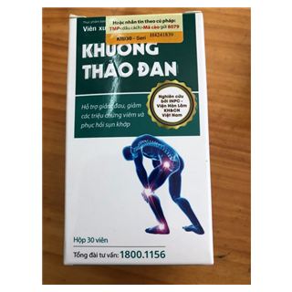 Khương thảo đan Gold hộp 30 viên