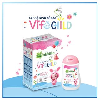 Gel vệ sinh bé gái vifochild