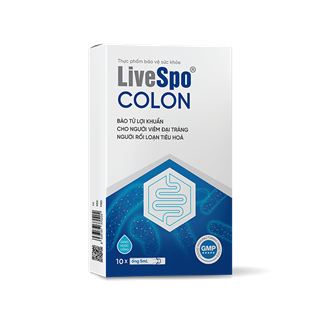 Thực phẩm bảo vệ sức khỏe LiveSpo® COLON (10 ống/ hộp)
