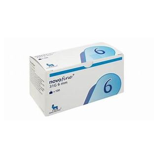 Novofine 31g x 6mm b/100