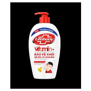 LIFEBUOY NRT Bạc Bảo Vệ 450g/12 chai