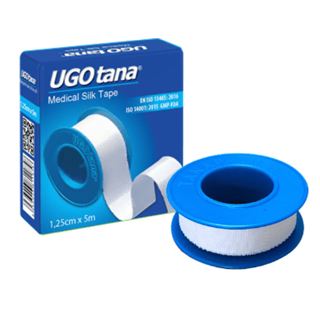 Băng dính cuộn vải lụa y tế Ugotana 1,25cm x 5m