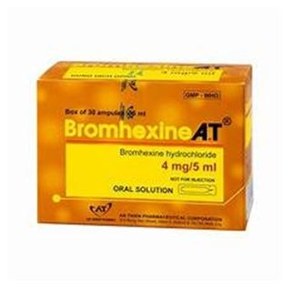 Bromhexine A.T (Hộp 30 ống x 5ml)