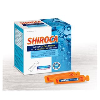 SHIROCA ( 4 vỉ x 5 ống)