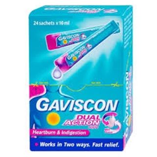 Gaviscon dual action sachets 24/10ml