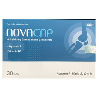 Thực phẩm bảo vệ sức khỏe Novacap (3 vỉ x10 viên)