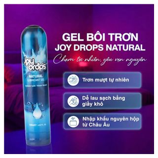 Joydrops lubricant gel natural 125 ml SHP-0001