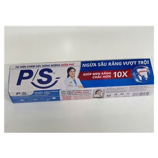 P/S KĐR ngăn ngừa sâu răng vượt trội 180g/ 36 Ống