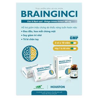 TPBVSK BrainGinci(Lọ/60 viên