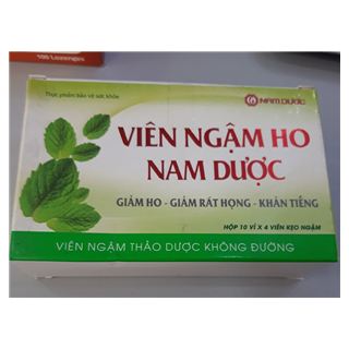 Viên ngậm ho Nam Dược