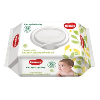 Khăn ướt Huggies lau sạch dịu nhẹ 8012