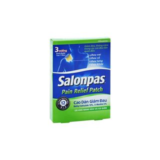 Salonpas pain relief patch h1x3m (cao dán)