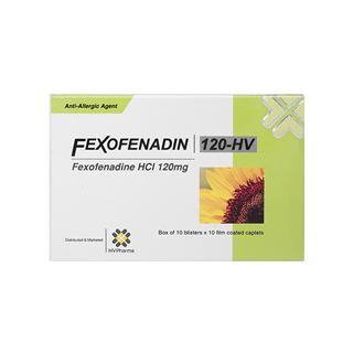 Fexofenadin 120-HV VNF H/100v USP