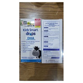 Nature's Way Kids Smart Drops DHA 20ml