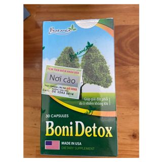 Thực phẩm bảo vệ sức khỏe BoniDetox 30v