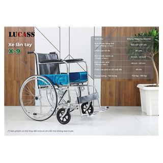 Xe lăn cho người khuyết tật X-9