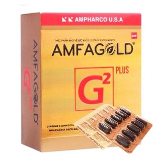 AMFAGOLD G2 PLUS/H3V/V10 viên; NSX: VN; Thùng 99 hộp x Hộp 3 vĩ/ 10 viên