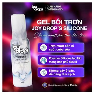Joydrops lubricant gel silicone 85ml SHP - 0013
