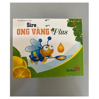 Siro ong vàng plus (hộp x 30 gói)
