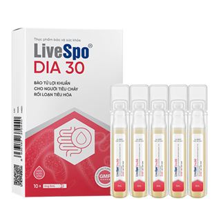 Thực phẩm bảo vệ sức khỏe Livespo® DIA 30 (10 ống/hộp)