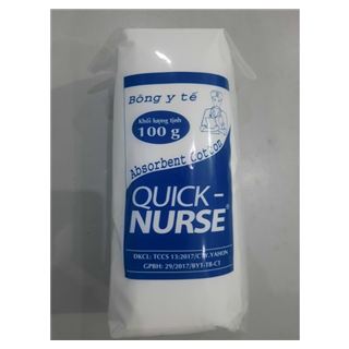 Bông y tế Quick Nurse 100g