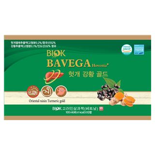 Nước uống Hovenia BAVEGA 1000 ml/ hộp (100 ml x 10 chai)
