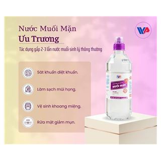 Dung dịch muối mặn ưu trương (600ml)