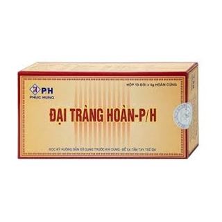 Đại tràng hoàn P/H (Hộp 10gói x 4g hoàn cứng)