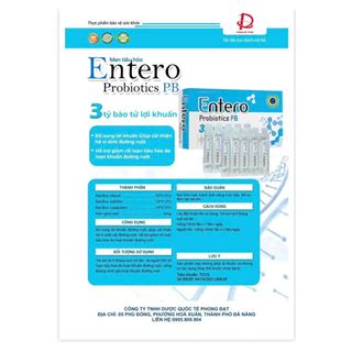 Thực phẩm bảo vệ sức khỏe Entero Probiotics PB