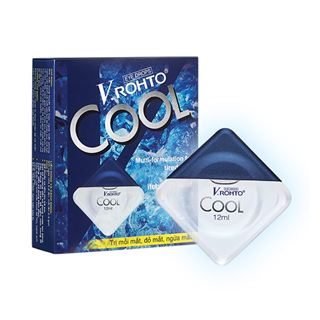 Thuoc nho mat (v.rohto cool) 12 ml (mau moi 2024)