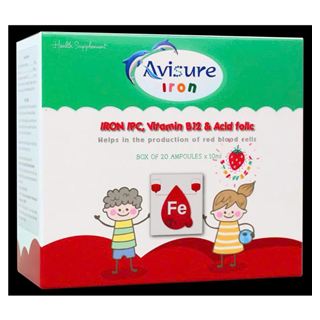 Avisure Iron 30 ống ( 6 vỉ 5 ống)