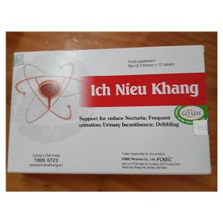 Ích Niệu Khang Hộp/20 Viên