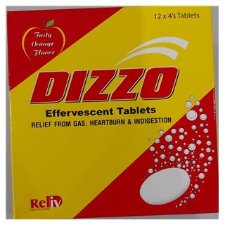 Dizzo effervescent(B/12blsx4s)