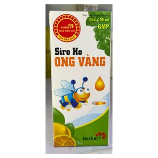 Siro ho Ong Vàng (chai)