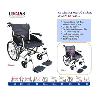 Xe lăn cho người khuyết tật Model V66