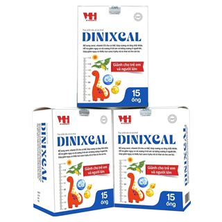 TPBVSK DINIXCAL, Hộp 15 ống x 10ml