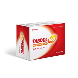 Tabdol 650 (Hộp 10 vỉ x 12 viên)