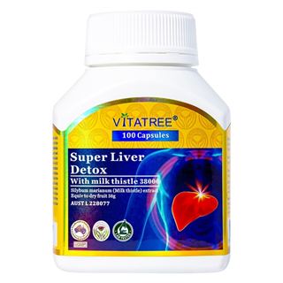 Vitatree Super Liver Detox with Milk Thistle 38000 - 100v