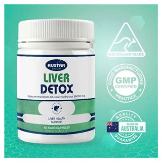 Austar Liver Detox - Viên uống hỗ trợ thải độc gan (60v/hộp)